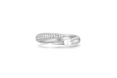  Reimaginer - Ringe mit Perle - Silber / Rhodiniert - Perle